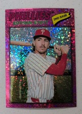2026 Topps Heritage - Bryson Scott #382 Chrome Pink Sparkle