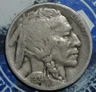 1924  D Buffalo Nickel  {{{ 1A39
