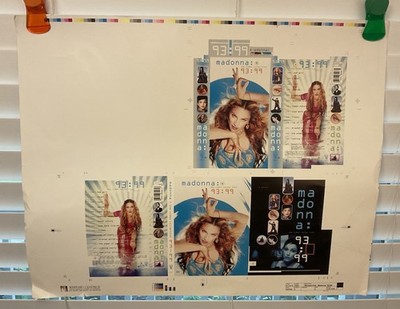 MADONNA PHOTO PROTOTYPE FOR THE VIDEO COLLECTION 93:99 RARE | eBay