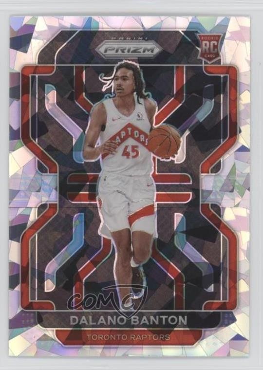 2021-22 Panini Prizm Ice Prizm Dalano Banton #328 1md