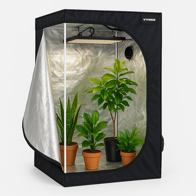 Indoor Growbox Growzelt Wachstumszelt Zuchtzelt GrowTent GT-120 120x120x200 cm