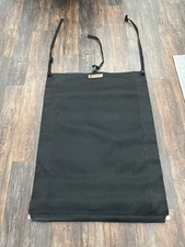 THE STAIR BARRIER 31"x42" Fabric Baby Pet Gate Burlap Black