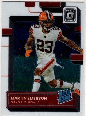 2022 Panini Donruss Optic Football Martin Emerson No. 275 Cleveland Browns