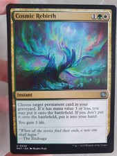 Cosmic Rebirth March of the Machine Aftermath Magic The Gathering MTG 