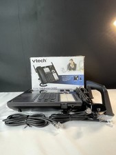 VTech AM18447 Black 4-Line Business Office Phone System Main Console