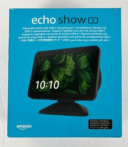 Amazon Echo Show 8 (3rd Gen) Adjustable Stand with USB-C Charging Port Charcoal