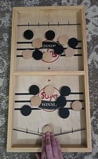 Large Fast Sling Puck Table Game Night Hockey Board Game Board Game Super Winner
