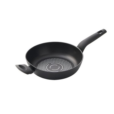 Betty Bossi Bratpfanne, Antihaft-Beschichtung, mit Gegengriff, hoher Rand, 24 cm