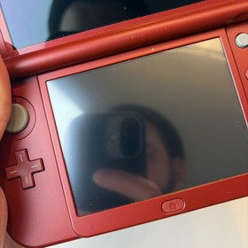 Nice! Nintendo New 3DS XL Red Box Complete W Charger Stylus Top IPS US Model