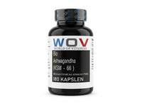 Wov Bio Ashwagandha KSM-66 180 Kapseln Mit Piperin Hochdosiert Premium Vegan