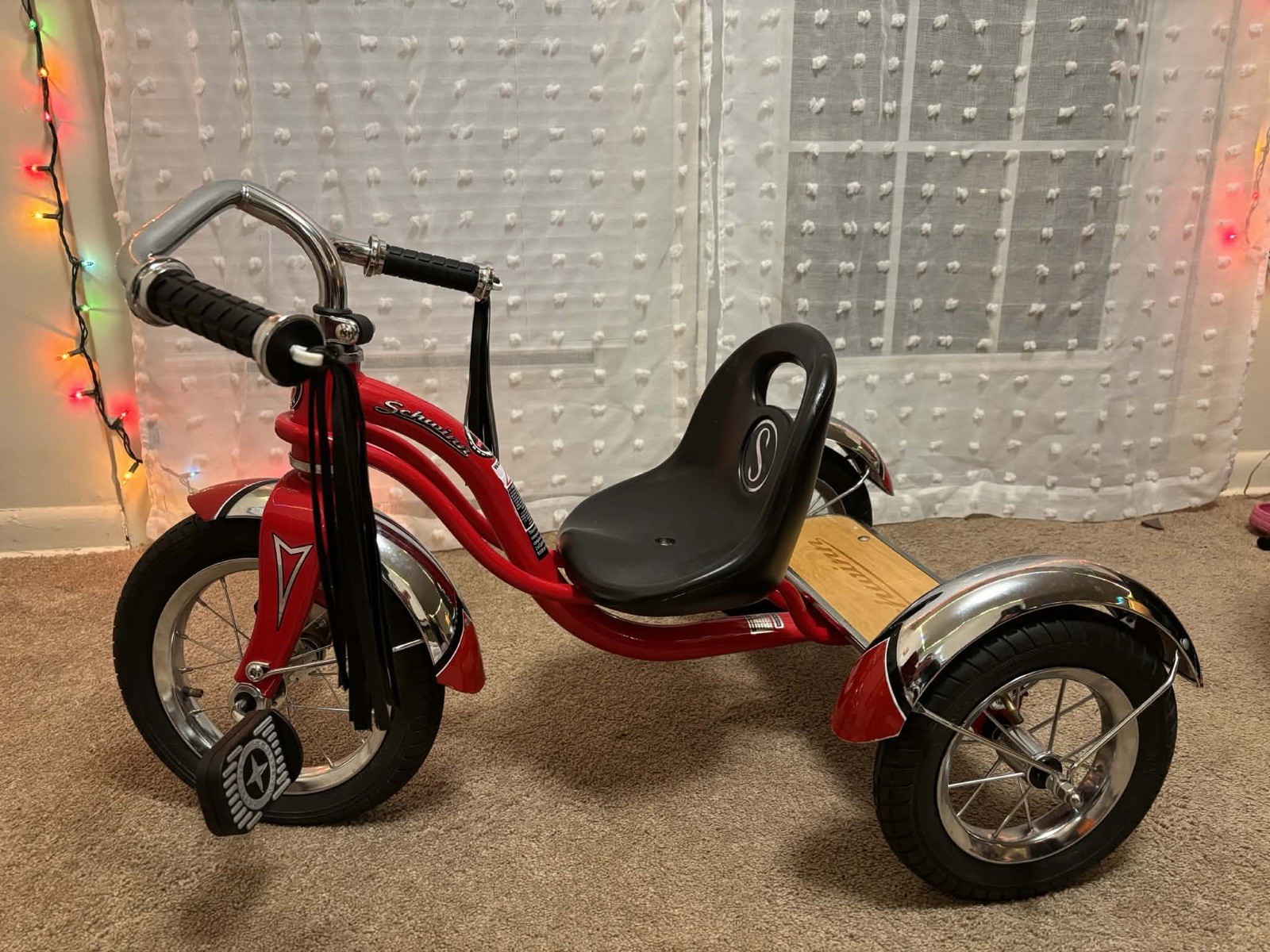 Schwinn Roadster Tricycle 12 Kids Ages 2-4 Retro Steel Frame