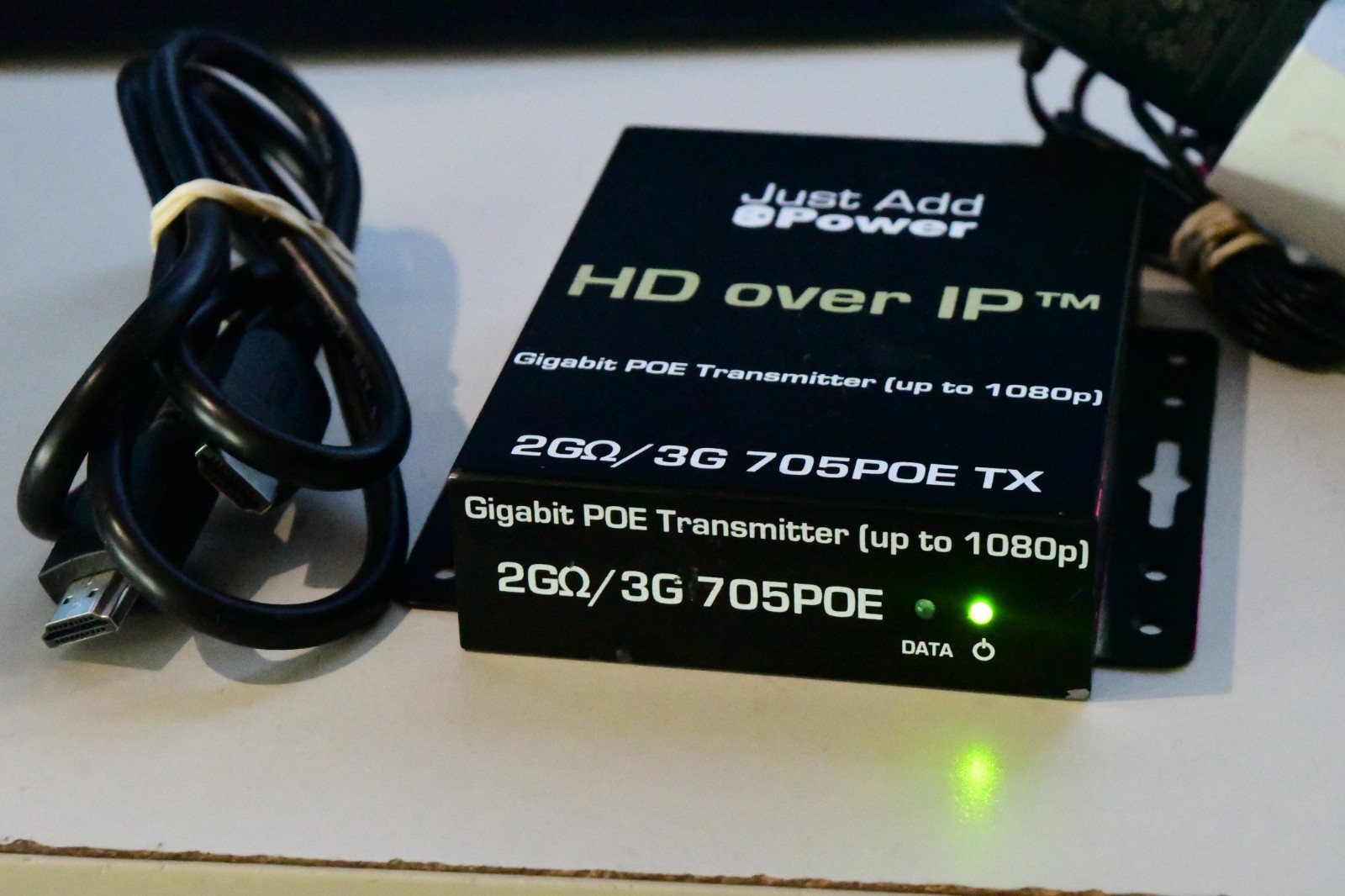 Just Add Power 2GΩ/3g 705POE TX, 1080p HD IP Gigabit POE Transmitter 2c