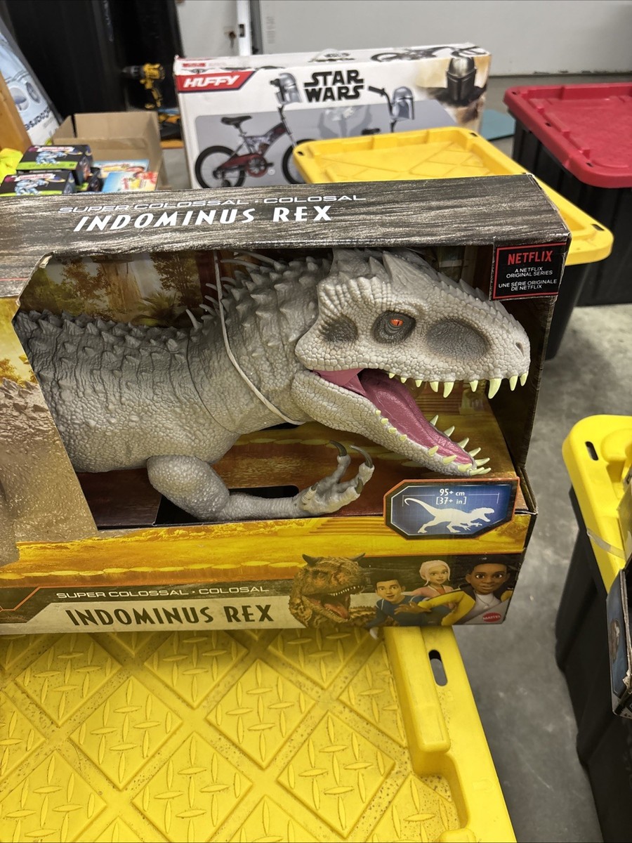 Rex Toy Indominus Rex SÃºper Colosal Jurassic World Camp