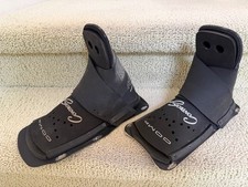 Competition Slalom Water ski bindings set pair Size Lg 10-10.5