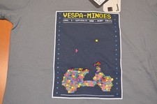 VESPA - DAMEN - T-SHIRT - Gr. L - GRAU - X05721M04G - ORIGINAL - NEU