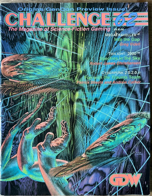 Challenge 62 - The Magazine of Science Fiction Gaming - GDW Games