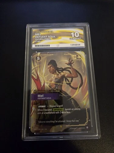 mel 188/166 overnumbered ACE 10