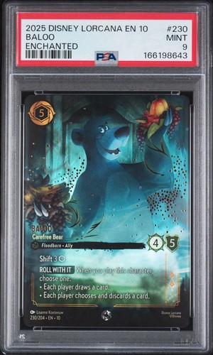 Baloo - Carefree Bear graded PSA 9 for sale on eBay
