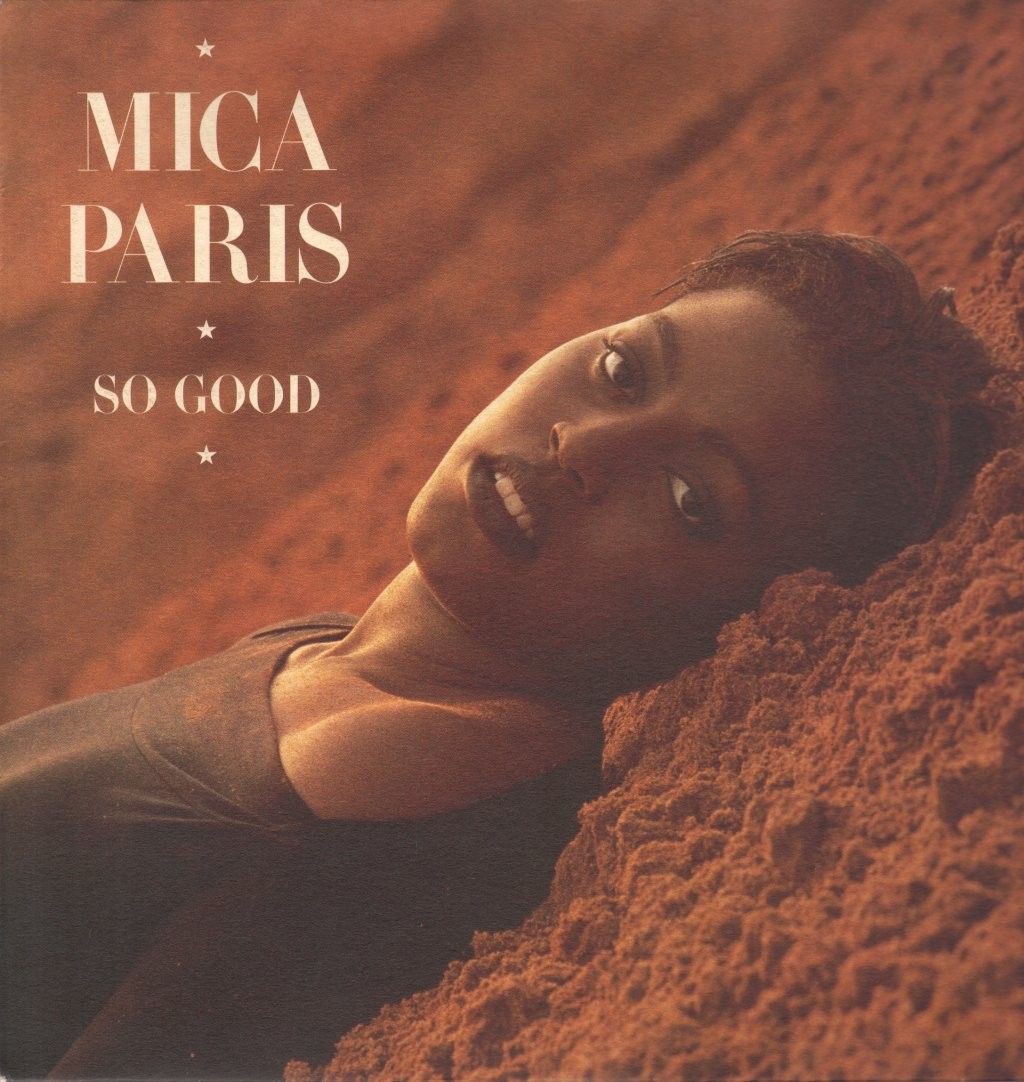 Mica Paris So Good LP vinyl UK 4th and Broadway 1988 in embossed sleeve and with