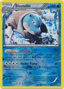 Blastoise 16/101 Plasma Blast Reverse Holo