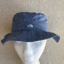 The North Face Canyon Explorer Hat Full coverage youth small blue print bucket