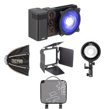 Zhiyun Molus X100Rgb Bk 100W Output Rgb Full Color Led Light For Photography, I