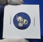 Vintage Mini Silver Coins - 1.5 Grams - .925 Sterling Silver Rounds Bar Ingot