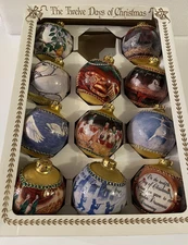 Magic Rauch Ind. The 12 Days of Christmas Ornament Set  (11) Missing Second Day