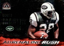 2002 Pacific Adrenaline #13 Curtis Martin Adrenaline Rush