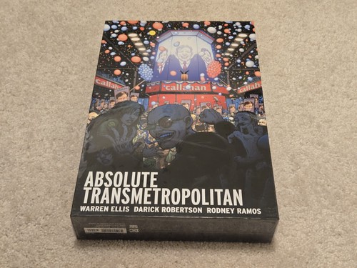 DC - ABSOLUTE TRANSMETROPOLITAN VOL. 3 HC - WARREN ELLIS - SEALED OOP RARE 2025!