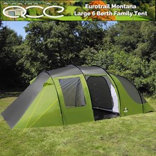 Eurotrail Montana Large 6 Berth Family Tent Camp Site