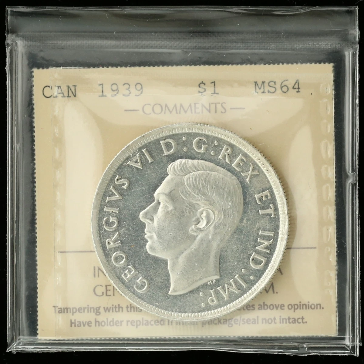 r*d様 貴重★カナダ 1939年 1ドル 銀貨 1939 Canadian Silver Dollar for sale | eBay