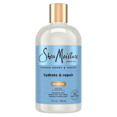 Sheamoisture Shampoo Hydrate and Repair for Damaged Hair with Manuka Honey and S