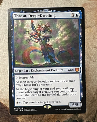Wizards of the Coast Thassa, Deep-Dwelling THB 071/254 Mythic Blue EN
