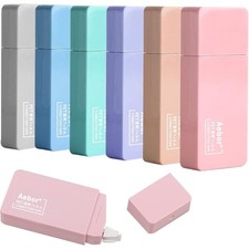 6 Pack Correction Tape Cute White Tape Macaron Color Correction Tape, Easy To