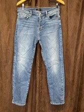 7 For All Mankind Josefina Button Fly Jeans Denim 28x27 Womens Pants