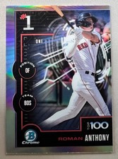 ROMAN ANTHONY 2025 Bowman Chrome RC ROOKIE #BTP-1  NM-MT