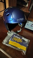 NRS chaos full cut helmet size small color blue brand new in box