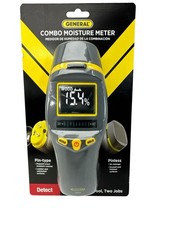 General Tools MM9 Medidor de Humedad Sin Pin y Pin para Detección de Daños por Agua Nuevo