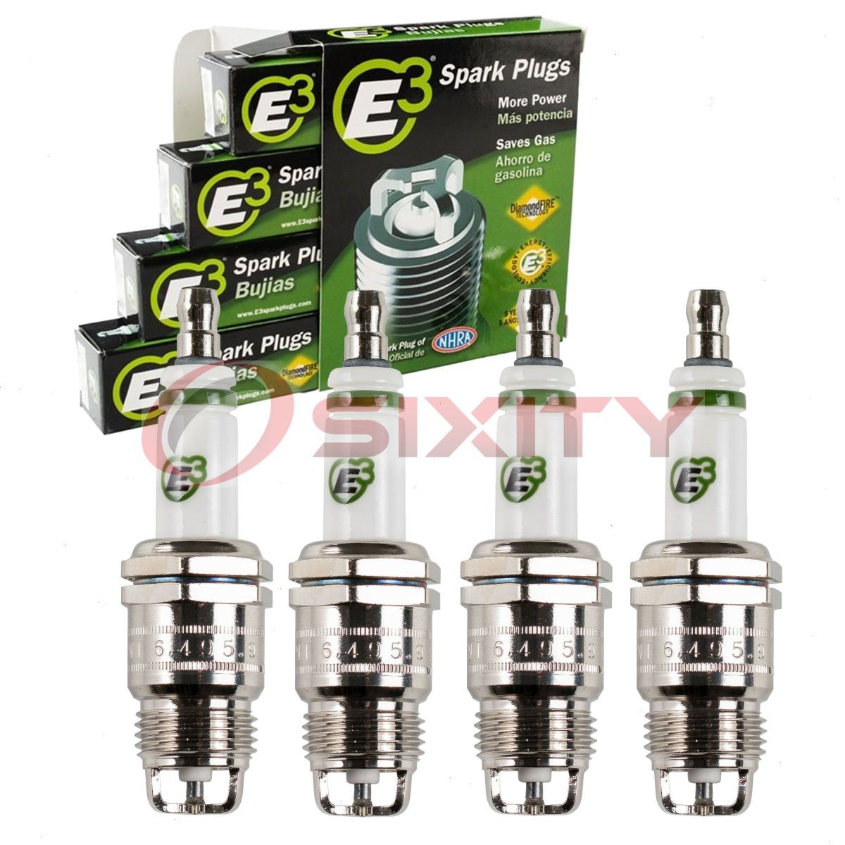4 pc E3 E3.72 Spark Plugs for XF9Y XF14Y XF11Y X870 X860 WR5VX WR5IX WR5GP nx