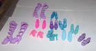 New 11 pairs Lot Fashion Doll Barbie Shoes and Shoe Bag — photo 1