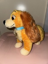 Disney Lady and the Tramp Lady Plush Stuffed Animal Dog Medium 2019