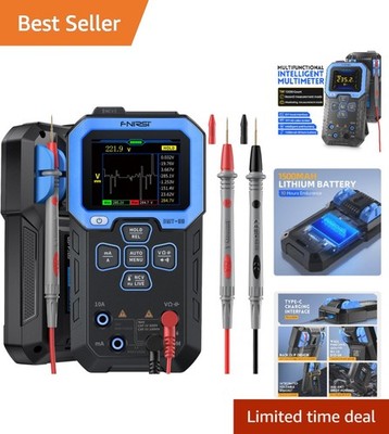 Rechargeable True RMS Digital Multimeter with Graphic Waveform Monitoring