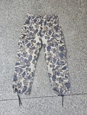 VTG Liberty Cargo Pants Mens 36x32 Brown Duck Camo Frog Workwear USA Made