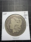 USA Silver Morgan Dollar 1880 CC Carson City