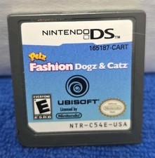 PETZ FASHION: DOGZ & CATZ NINTENDO DS GAME 3DS 2DS Dogs Cats Pets Video Game