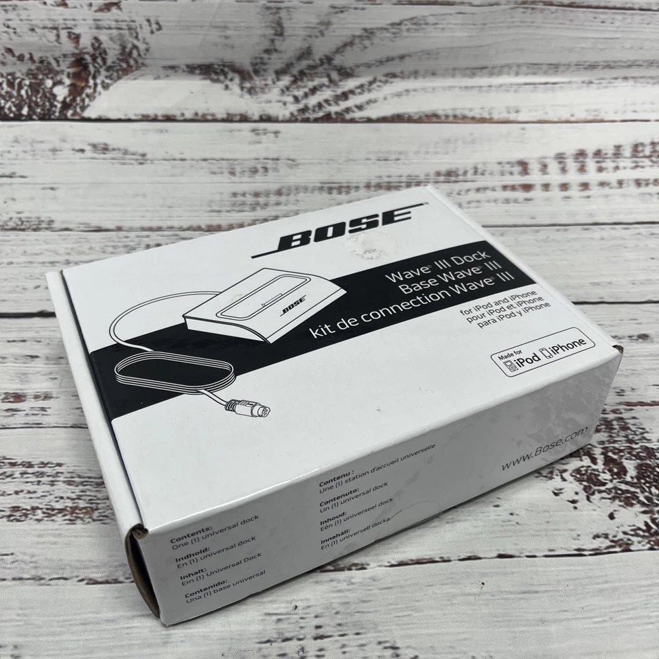 BOSE Wave III Dock Base for iPod/iPhone Model 351020-0020 - Image 2 of 4