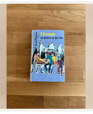 Fünf Freunde als Retter in der Not  Enid Blyton  Buch