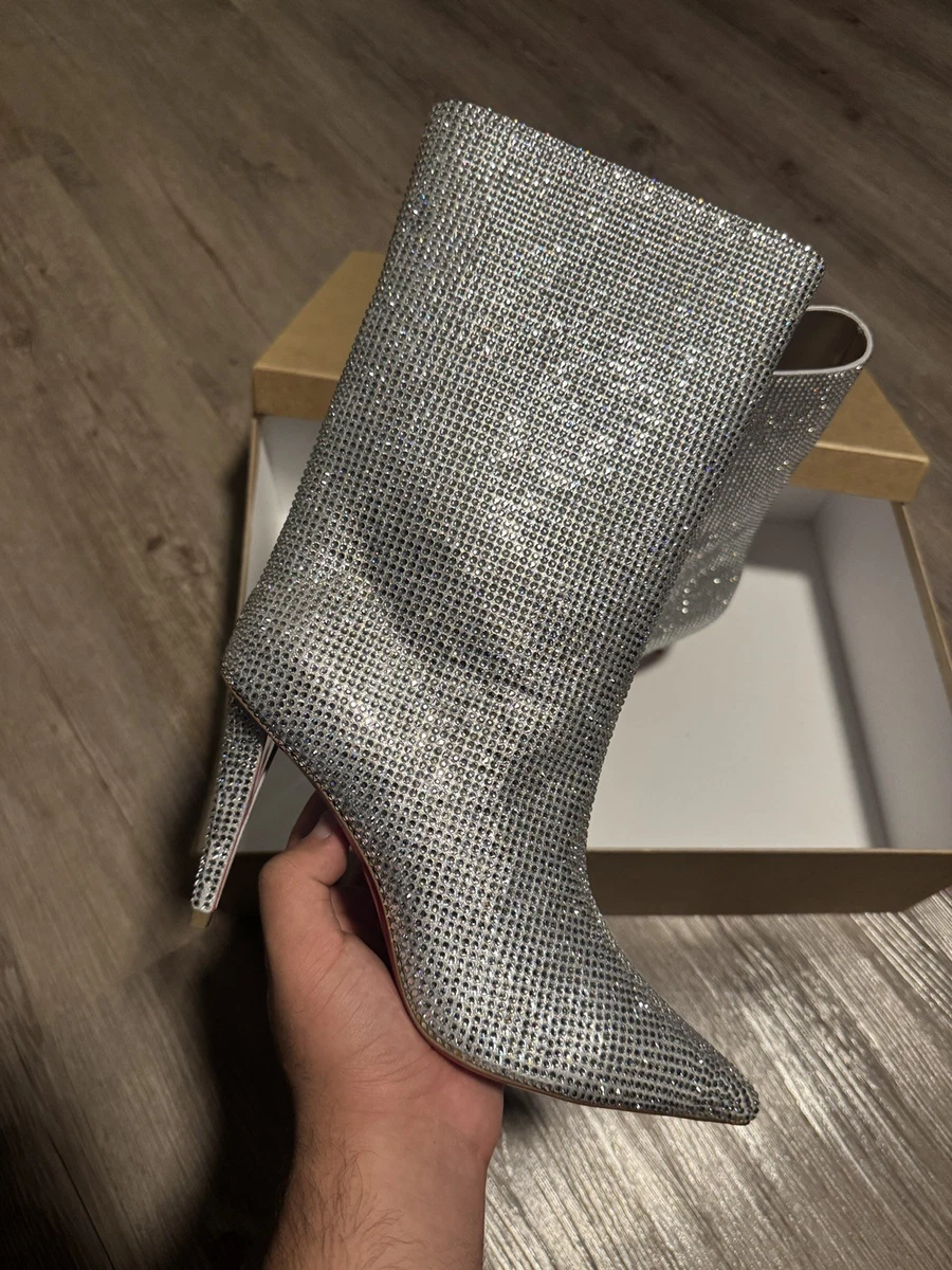 Christian Louboutin フラットシューズ スワロフスキー　38 Christian Louboutin フラットシューズ スワロフスキー 38 Christian