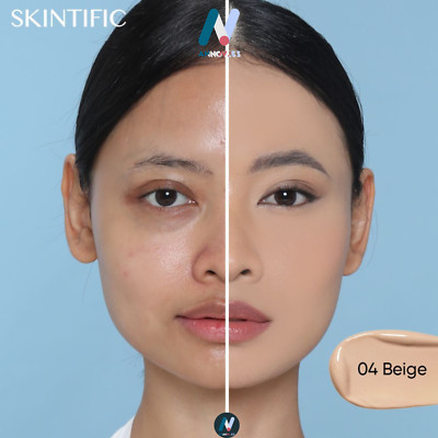 SKINTIFIC Perfect Cushion Full Coverage SPF35 PA++++ Waterproof #04 BEIGE 11gr
